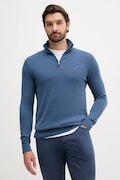 Βαμβακερό πουλόβερ Tommy Hilfiger χρώμα: μαύρο, MW0MW37331