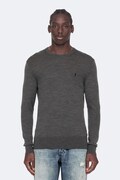AllSaints sweter męski z wełny merino szary M002KZ