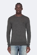 AllSaints sweter męski z wełny merino szary M002KZ