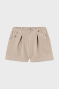 Mayoral pantaloni scurti copii culoarea bej, neted, 2252