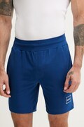 HUGO pyžamové šortky pánské s bavlnou Laze Shorts CW modré 50525247