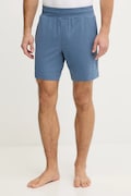 HUGO szorty piżamowe Laze Shorts CW męskie kolor niebieski gładka 50525247