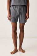 HUGO kratke hlače za spavanje muške s pamukom Laze Shorts CW sive 50525247