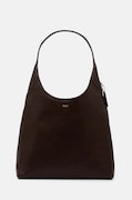 Coach leather handbag brown color CU044