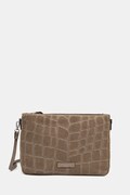 Gianni Chiarini torebka zamszowa NORA POUCH kolor zielony BS 10225 CM-PL