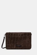 Gianni Chiarini torebka zamszowa NORA POUCH kolor brązowy BS 10225 CM-PL