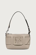 Armani Exchange torebka hobo damska z imitacji skóry beżowa 942907 0A874
