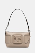 Armani Exchange borsa hobo da donna in similpelle beige