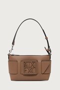 Armani Exchange torebka hobo damska z imitacji skóry beżowa 942907 0A874