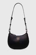 Pinko poseta de piele culoarea negru, 103538 A0F1