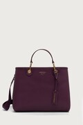 Emporio Armani torebka shopper damska z imitacji skóry fioletowa EW000360 AF12036