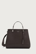 Emporio Armani torebka shopper damska z imitacji skóry szara EW000360 AF12036
