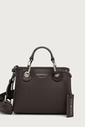 Emporio Armani torebka crossbody damska z imitacji skóry szara EW000382 AF12036