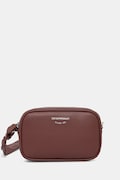 Emporio Armani torebka crossbody damska z imitacji skóry brązowa EW000537 AF12036