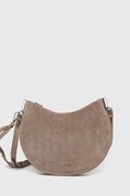 Coccinelle torebka crossbody damska zamszowa COCCINELLESUNUP SUEDE beżowa E1 QKG 13 02 01