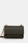 MICHAEL Michael Kors torebka skórzana kolor zielony 30T4GC7L3T