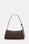 Dkny torebka skórzana kolor brązowy R433YG57
