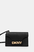 Dkny poseta de piele culoarea negru, R435OG58
