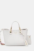 Emporio Armani torebka crossbody damska z imitacji skóry biała EW000361 AF12103