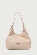 U.S. Polo Assn. torebka hobo damska z imitacji skóry Stanford beżowa BIUSS8372WVP