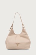 U.S. Polo Assn. torebka hobo damska z imitacji skóry Stanford beżowa BIUSS8372WVP