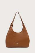 U.S. Polo Assn. torebka hobo damska z imitacji skóry Stanford brązowa BIUSS8372WVP