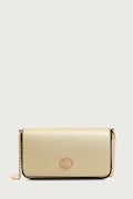 U.S. Polo Assn. crossbody kabelka dámska z imitácie kože Ceremony zlatá BEUQC6456WVP