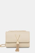 Valentino Bags torebka kolor beżowy VBS1R403G
