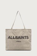 AllSaints torba materiałowa męska bawełniana beżowa M170XB