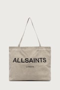 AllSaints torba materiałowa męska bawełniana beżowa M170XB