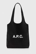 Taška A.P.C. tote ninon small čierna farba, PUAAT.M61861