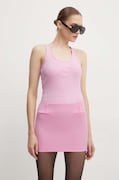 Patrizia Pepe top din bumbac culoarea roz, 8M1617 J216