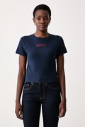Levi's tričko dámske bavlnené tmavomodré A8798