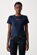 Levi's tričko dámske bavlnené tmavomodré A8798
