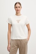 Guess t-shirt COLETTE damski kolor beżowy V4YI21 KCDH1