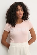 Μπλουζάκι Guess KIARA χρώμα: ροζ, V4BI16 KCIV1