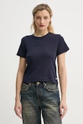 G-Star t-shirt bawełniany damski kolor granatowy D26423-C812