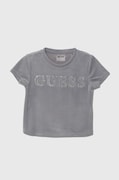 Guess tricou copii culoarea gri, J4YI48 KBXI2