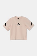 adidas tricou copii J ZNE TEE culoarea roz, JF2846