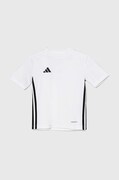 Дитяча футболка adidas Performance TABELA 23SY колір білий візерунок H44534