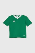 Detské tričko adidas Performance ENT22SY zelená farba, jednofarebné, HI2126