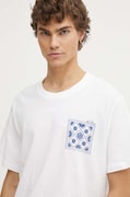 Les Deux tricou din amestec de in culoarea alb, cu imprimeu, LDM101176
