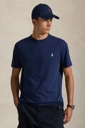 Бавовняна футболка Polo Ralph Lauren колір чорний однотонна 710916698