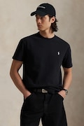 Βαμβακερό μπλουζάκι Polo Ralph Lauren ανδρικό, χρώμα: μαύρο, 710916698