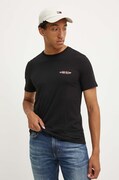 Guess Jeans tricou din bumbac barbati, culoarea negru, cu imprimeu, M4YI55 K8HM0