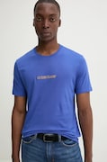 Бавовняна футболка Guess Jeans чоловіча з аплікацією M4YI52 K8HM0