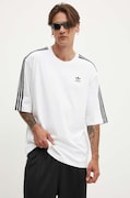 Βαμβακερό μπλουζάκι adidas Originals Adicolor Oversized Tee ανδρικό, χρώμα: άσπρο, IZ2474