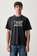 Levi's T-shirt męski bawełniany VINTAGE FIT GRAPHIC szary 87373