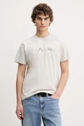 Sunflower tricou din bumbac barbati, culoarea gri, cu imprimeu, 2038.