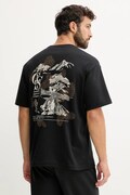 Columbia t-shirt CSC Heritage męski kolor czarny z nadrukiem 2090871